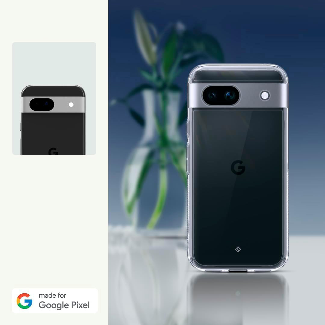 Etui Spigen Caseology Capella do Pixel 8a, przezroczyste